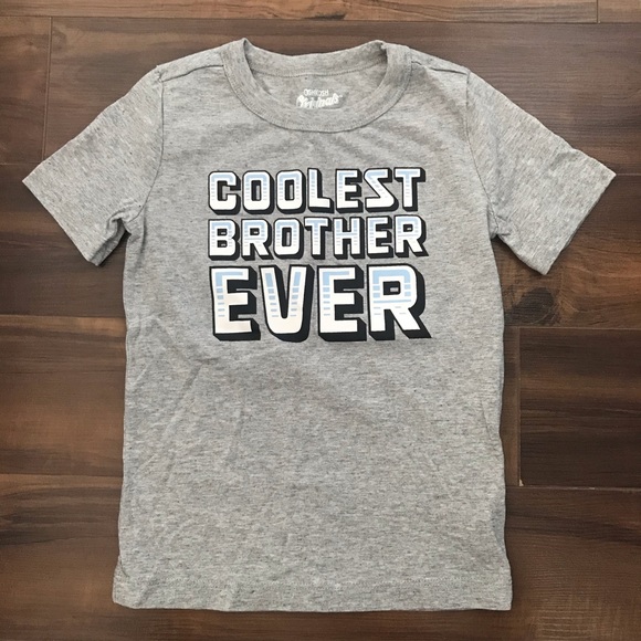 Bundle of 2 matching brother Tshirts for boys 6/3T - Picture 5 of 7